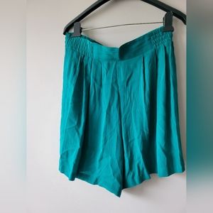 Vintage turquoise shorts petite sophisticate